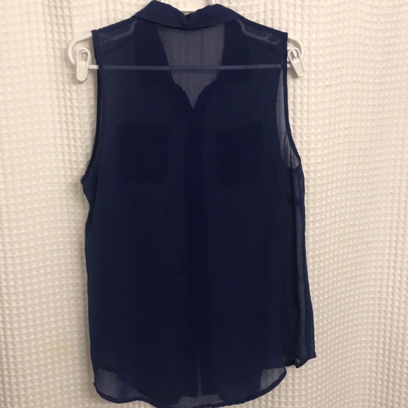 Sheer Button Tank - Picture 7 of 7